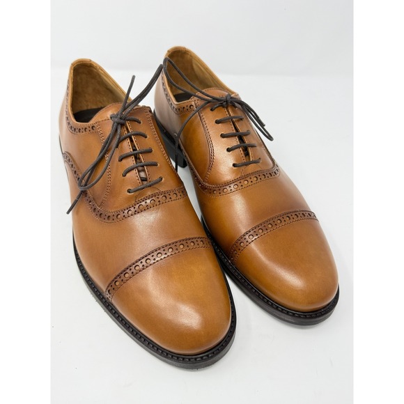 Martin Dingman Cambridge Martin Cambridge Captoe Whiskey Size 10.5 Retail $325 - Picture 2 of 7